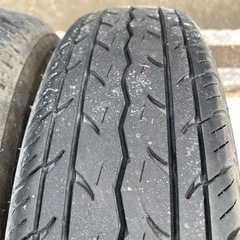 145r12 6pr lt   ハイゼット　軽トラ　中古タイヤ1本　ジャンク　の画像