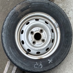 145r12 6pr lt   ハイゼット　中古タイヤ1本　ジャンク　