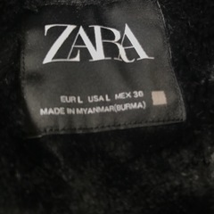 【未使用】ZARA   ダウンジャケット　オリーブグリーン　Mサイズの画像