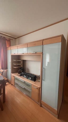 【お話し中】[美品]テレビ台 テレビボード ナチュラル 白