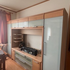 [美品]テレビ台 テレビボード ナチュラル 白