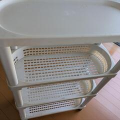 プラスチック　ラック　棚　キッチン収納の画像