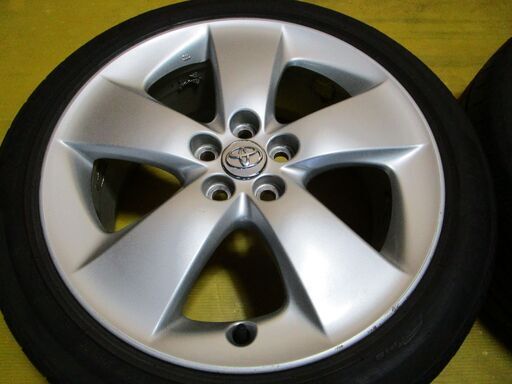 A4701 トヨタ プリウス ツーリング純正 タイヤ付き4本SET 17インチ 7.0J 100/5穴 +50 215/45R17 BS ネクストリー