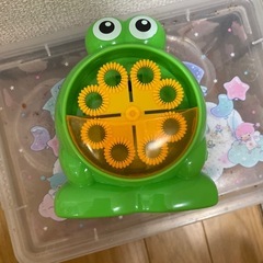 受付終了■カエルシャボン玉生成機