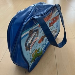 TOMICA トミカ　プールバッグ　ボストンバッグ　ビニールバッグの画像