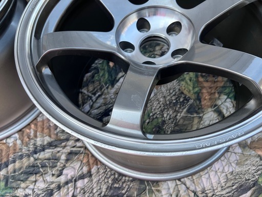 RAYS TE37　SAGA SL FACE5  18インチ 10.5J +22 114.3 5穴 GTR RX7