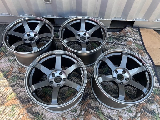 RAYS TE37　SAGA SL FACE5  18インチ 10.5J +22 114.3 5穴 GTR RX7