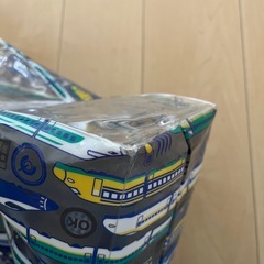 新幹線デザインのプールバッグ　プラレール　スイミングバッグの画像