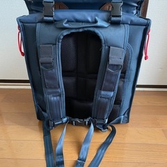 【美品】マンダリンブラザーズ　スカウトキャリーバック　ネイビーの画像