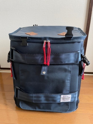 本日迄【美品】マンダリンブラザーズ　スカウトキャリーバック　ネイビー