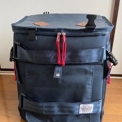 【美品】マンダリンブラザーズ　スカウトキャリーバック　ネイビー