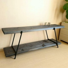 キャンプにも◎ご自宅にも◎木製アウトドアテーブル/テレビ台