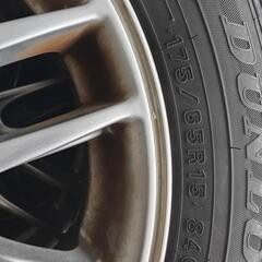 175/65R15 PCD100×4 のスタッドレスタイヤ