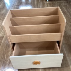 絵本ラック【町田市再生家具】250655の画像