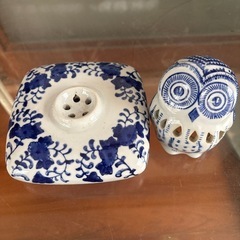 フクロウのかわいいお香立ての画像