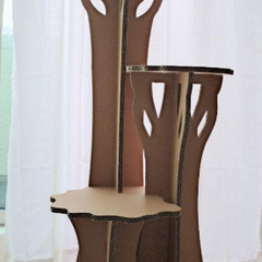 Paper Style ツリーステップ キャットタワー クラフト...