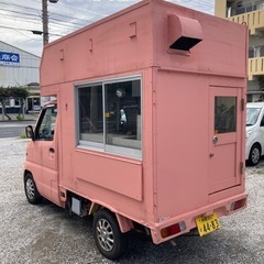 売れました！低走行ミニキャブトラックキッチンカー　作成途中！の画像