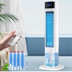 ★値下★【新品】冷風機・タワーファン 4L 4個保冷バッグ　リモ...