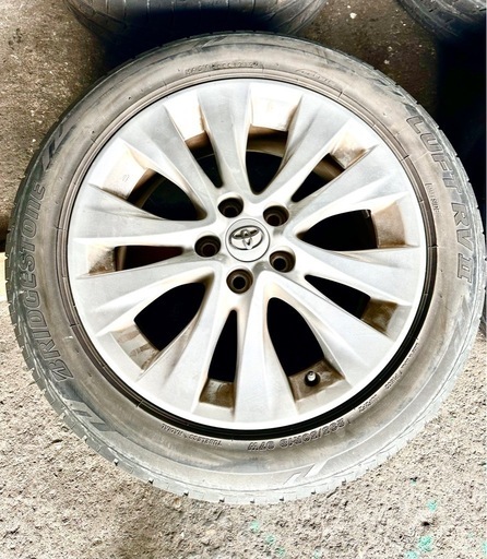 2019年製★トヨタ アルファード純正 235/50R18 18×7.5＋45