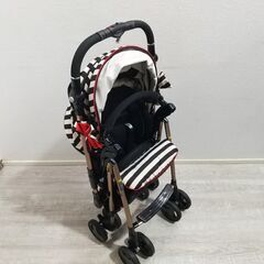 pigeon ピジョン/ベビーカー /Mahalo マハロ /両対面A型 /ベビー用品 /外出、移動用品 /ホリゾンタルストライプ/C0ER0103の画像