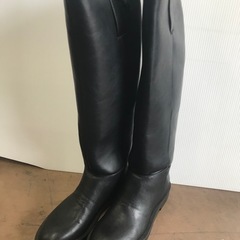 【未使用】ZARA   ロングブーツ  ブラック