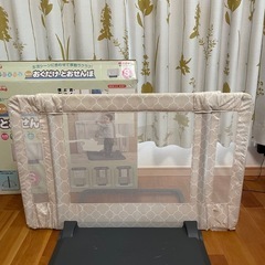 おくだけとおせんぼS　ベビーゲート　モロッカンベージュ