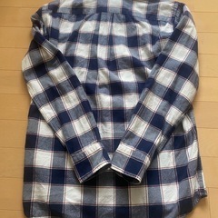 メンズ　UNIQLO ネルシャツの画像