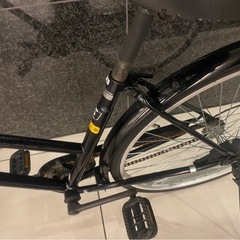 美品 AFFICHE 26インチ 自転車 シティサイクル　カゴ付き自転車の画像