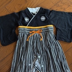 男の子70サイズ　袴ロンパース