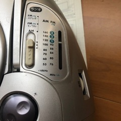 aiwa CD ステレオラジオカセットレコーダー　ジャンクコレクション　古家電　部品取りの画像