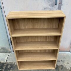 【豊川市民限定/申込：6月10日(火)まで】本棚①（豊川市清掃事業課・粗大ごみリユース№214）の画像