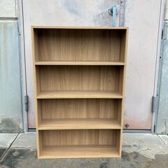 【豊川市民限定/申込：6月10日(火)まで】本棚①（豊川市清掃事業課・粗大ごみリユース№214）の画像