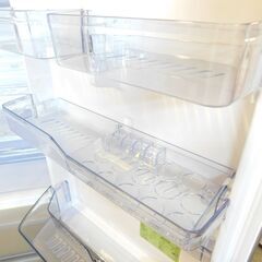 店【JM600】2024年製 AQUA アクア 冷蔵庫 355L 幅60cm 右開き 4ドア ブライトシルバー AQR-36P(S)  ファミリーサイズ冷蔵庫の画像