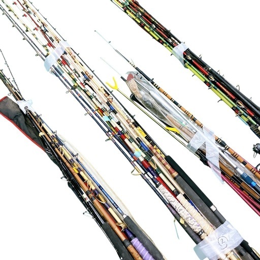 【太田区倉庫引取限定！】 DAIWA 他 釣り竿 大量 まとめ売り 40本程度　現金OK・値下げ相談可！ 太田区倉庫引取限定！】 DAIWA 他 釣り竿 大量 まとめ売り 40本程度