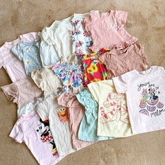こども服 ベビー服 保育園着 半袖Tシャツ 夏物　80