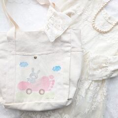 🈵員御礼【福岡市】6月24日(火)　足形アートでマザーズバッグ制作♡ - 福岡市