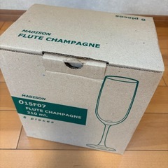 シャンパングラス6脚セットの画像