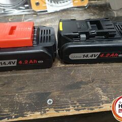 ●【中古】Panasonic(パナソニック) 14.4/18v充電パワーカッター135 LS電池セット EZ45A2LS2F-H　美品　使用頻度少な目　替刃付きの画像