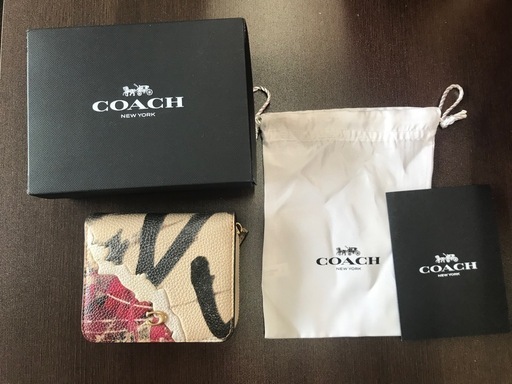 【決まりました】☆【未使用】COACH × MINT＋SERF  二つ折り財布　