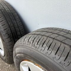 純正　155/70R13 ホイールセット　四本　　スズキ　エブリイ　ワゴン　純正　ホイールタイヤセット　DA17Wの画像