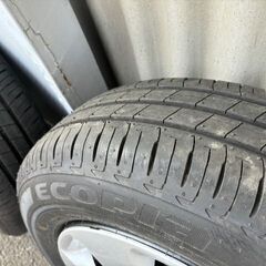 純正　155/70R13 ホイールセット　四本　　スズキ　エブリイ　ワゴン　純正　ホイールタイヤセット　DA17Wの画像