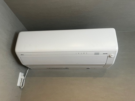 【問い合わせ多数につき新規受付停止】2021/FUJITSUのnocria◾️室外機、リモコン付き