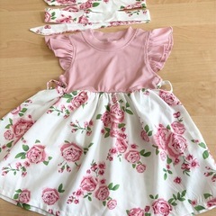 3〜9ヶ月用　女の子服　3着まとめ売りの画像