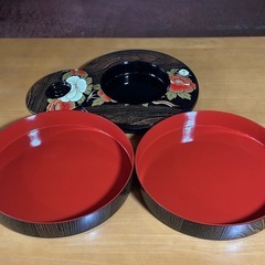 お節、オードブル容器、お重の画像