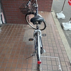 27インチ　ブリヂストン（LONGTEEN）内装３段変速　点灯虫　ベルトドライブ　ハンドルロック付き　マッドブルーの画像