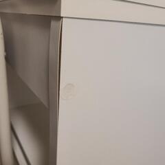 ★机★本棚★椅子セット★IKEA★収納雑貨一式★スタンド付き★デスクパッド付き★ ホワイト★ 白★子供用の画像
