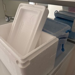 発泡スチロール2個