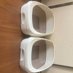 猫トイレ　二つセット