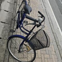 シティーサイクル 27インチ ブルーの画像