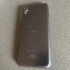 SHARP AQUOS SHV43 ブラックの画像